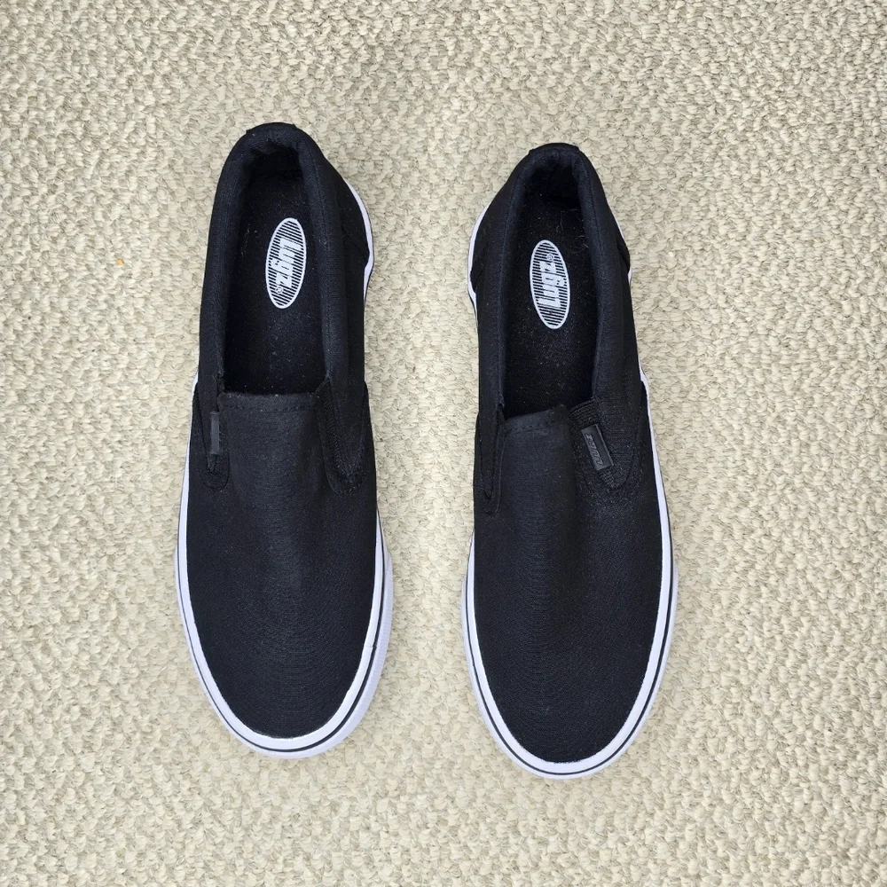 Lugz Black Slip-On Sneakers